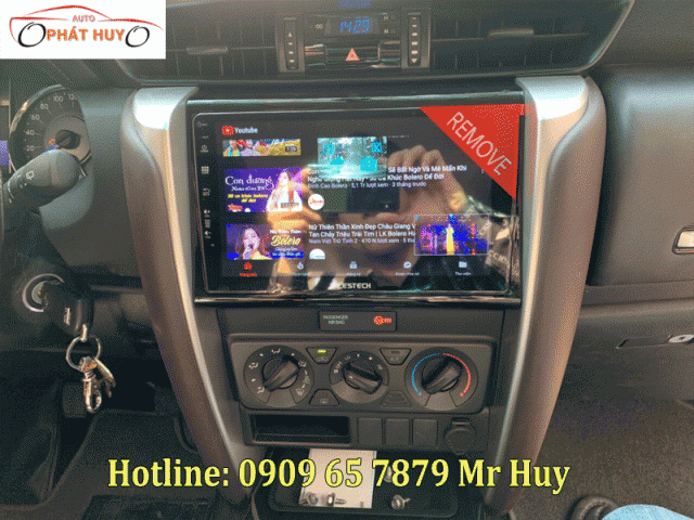 Màn hình dvd android Zestech xe Toyota Fortuner 2019