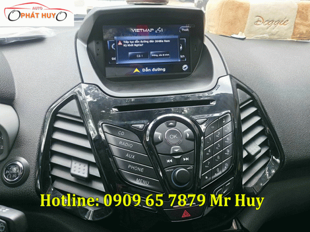 Lắp đặt màn hình android cho xe Ford Ecosport