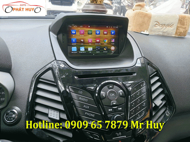 Lắp đặt màn hình android cho xe Ford Ecosport