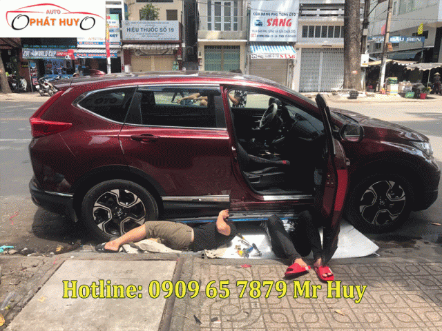 Bệ bước bậc bước chân xe Honda CRV
