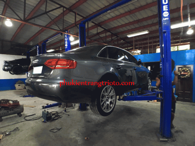 Độ Pô cho xe Audi A4