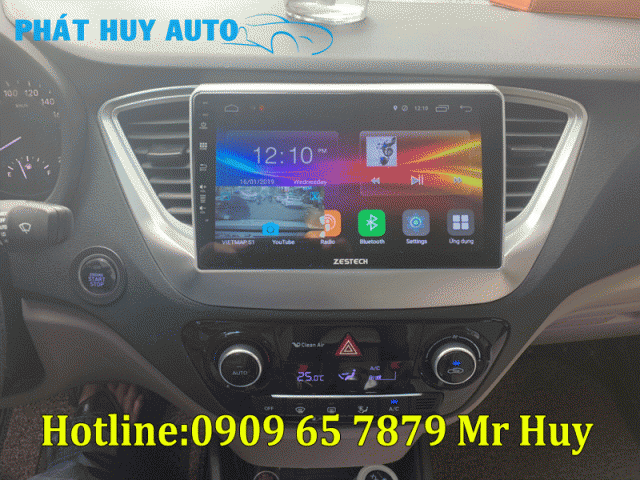 Màn hình dvd android cho xe Hyundai Accent 2019