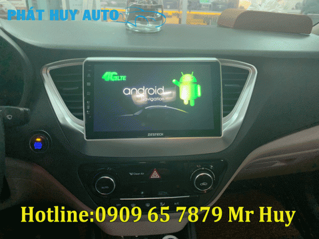 Màn hình dvd android cho xe Hyundai Accent 2019