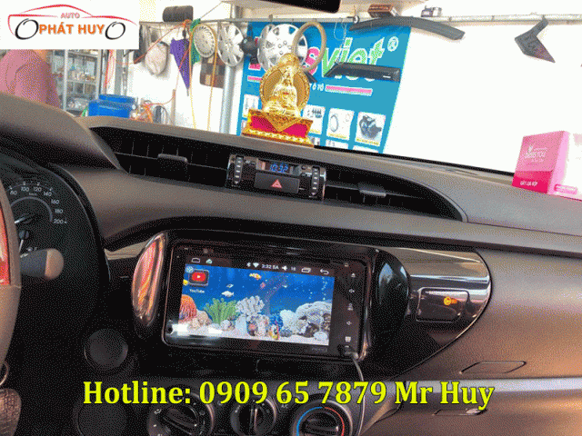 Màn hình DVD Android cho xe Toyota Hilux