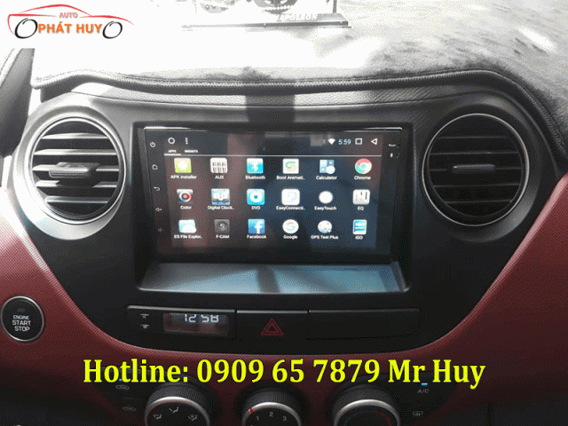 Màn hình DVD android xe Hyundai I10 2019 được thiết kế sang trọng,có đầy đủ các chức năng,giao diện thân thiện,dễ dàng sử dụng.