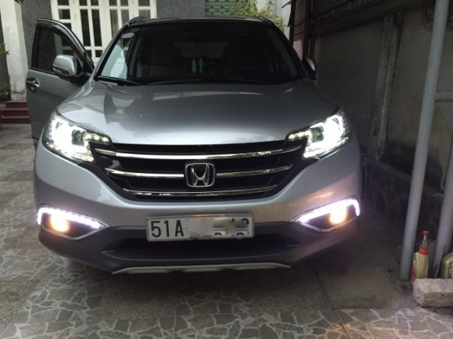 Độ đèn Led đèn bi xenon cho xe Honda CRV