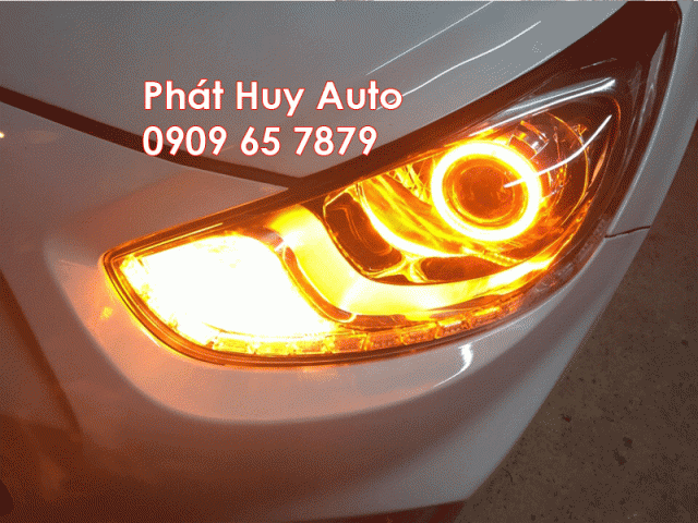 Độ đèn chính hãng cho xe Hyundai Accent