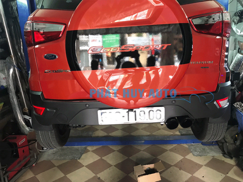 Độ pô cho xe Ford Ecosport giá rẻ tại TPHCM