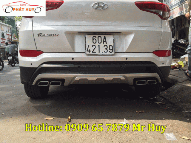 Ốp cản trước,sau cho xe Hyundai Tucson 2019