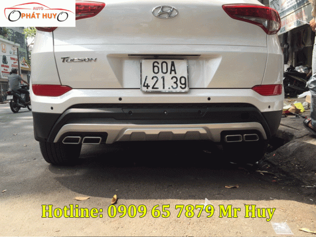 Ốp cản trước,sau cho xe Hyundai Tucson 2019