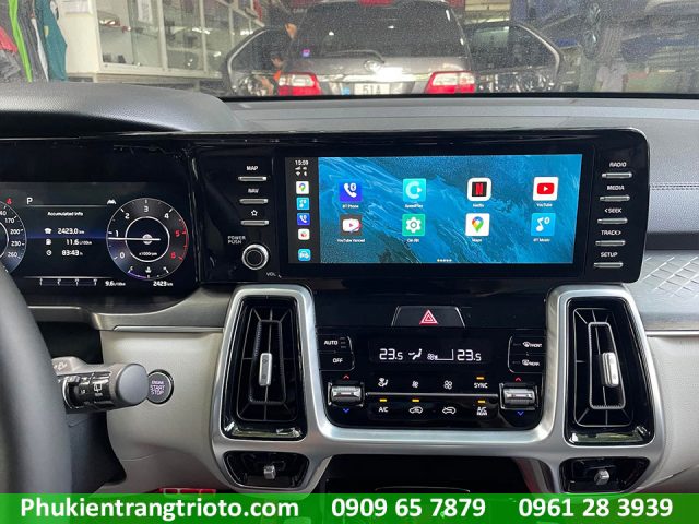 Android Box cho Kia sorento 2021 - 2022