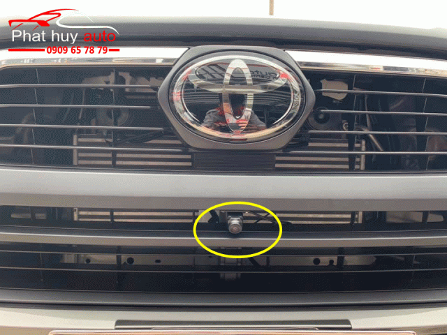 Camera 360 độ lắp cho xe toyota Hilux