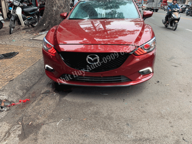 Độ đèn cho xe Mazda 6