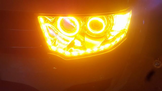 Độ đèn cho xe Pajero Sport 