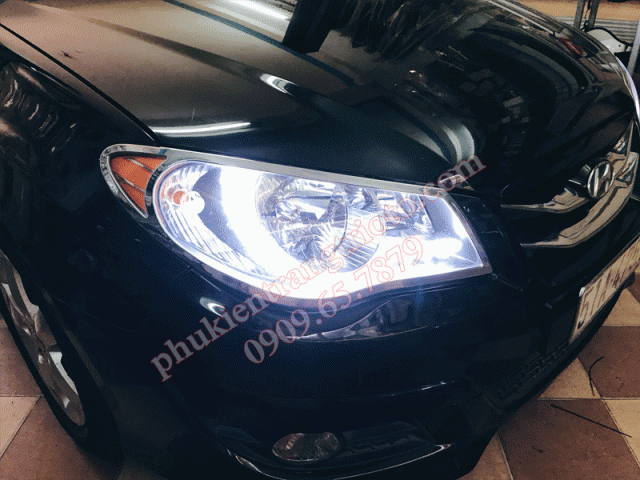 Độ đèn led,bi xenon xe Hyundai Avante chính hãng