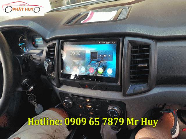 Gắn màn hình dvd android cho Ford Everest