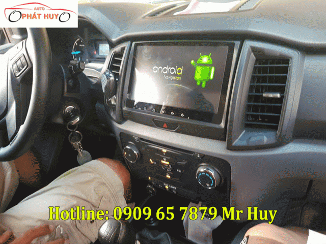 Gắn màn hình dvd android cho Ford Everest