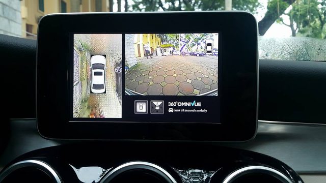 Lắp camera 360 độ cao cấp Mercedes C200