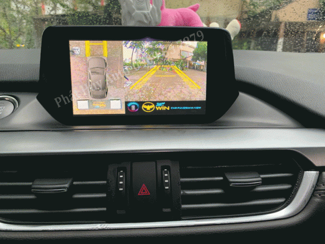 Lắp camera 360 độ cho xe Mazda 6