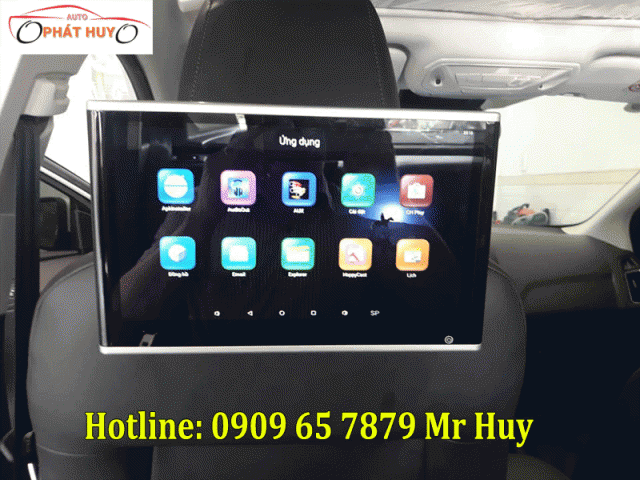 Màn hình gối đầu lắp cho Honda City