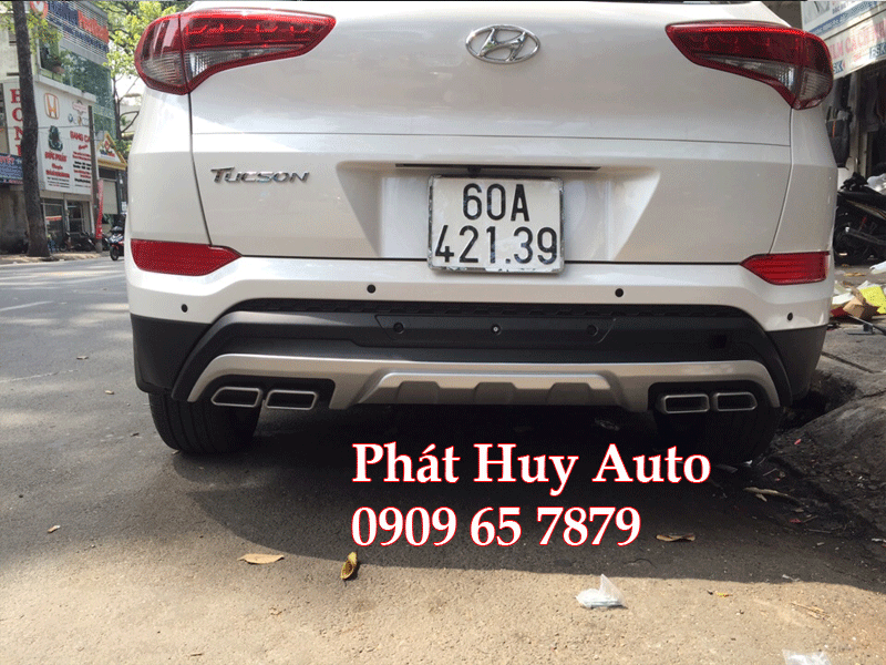 Ốp cản trước sau cho Hyundai Tucson