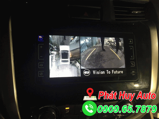 Camera 360 độ cho xe Nissan Navara 2018 Camera 360 độ cho xe Nissan Navara 2018