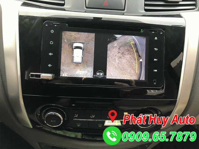 Camera 360 độ cho xe Nissan Navara 2018 Camera 360 độ cho xe Nissan Navara 2018