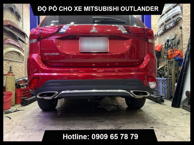 Độ Pô Chính Hãng cho Xe Mitsubishi Outlander