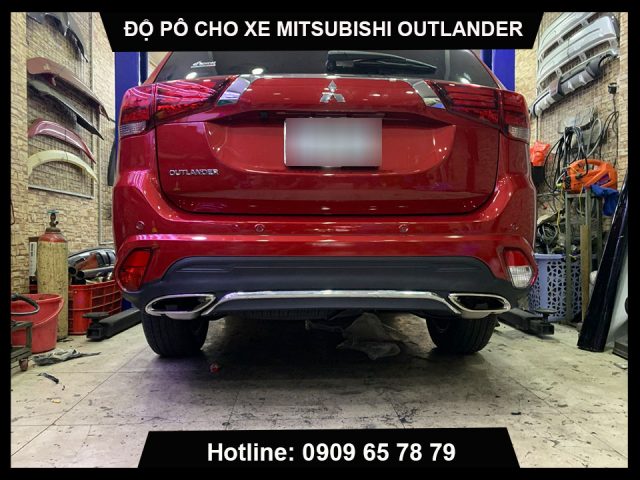 Độ Pô Chính Hãng cho Xe Mitsubishi Outlander