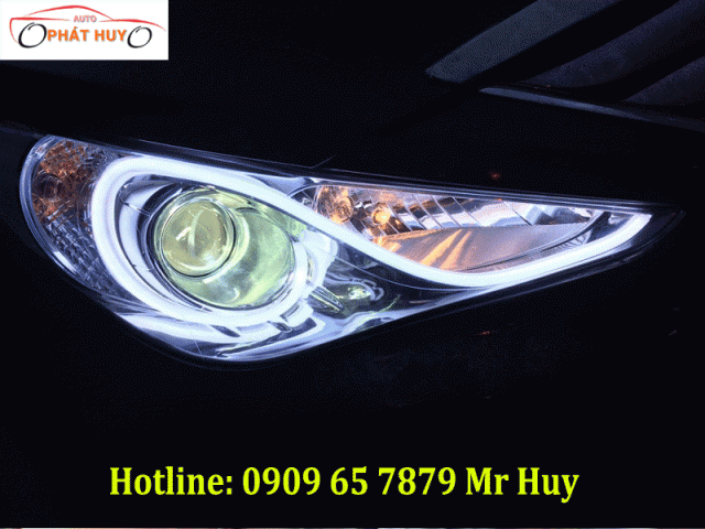 Độ đèn led xe Hyundai Sonata