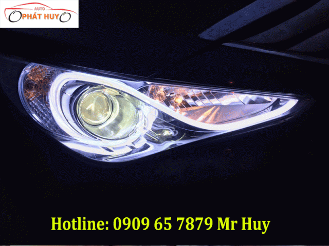 Độ đèn led xe Hyundai Sonata