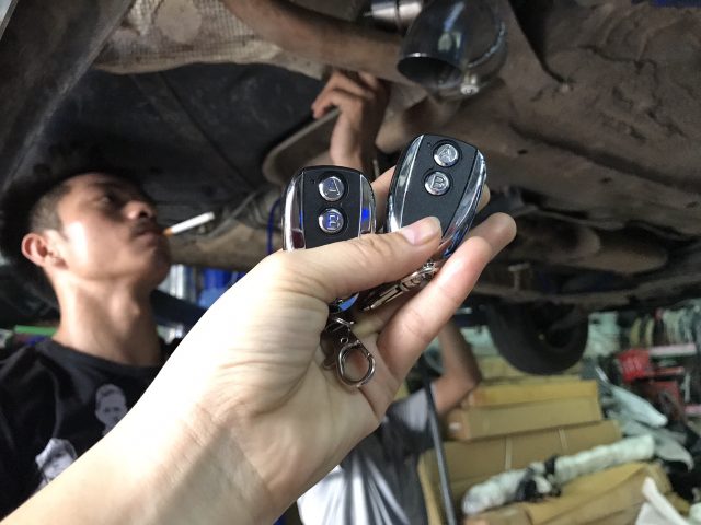 Độ pô nổ on off cho xe Hyundai Avante