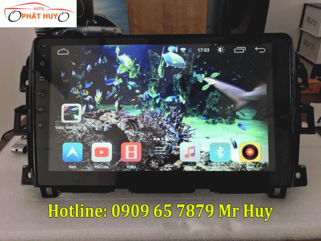 Gắn màn hình dvd android xe Honda Civic tại TPHCM