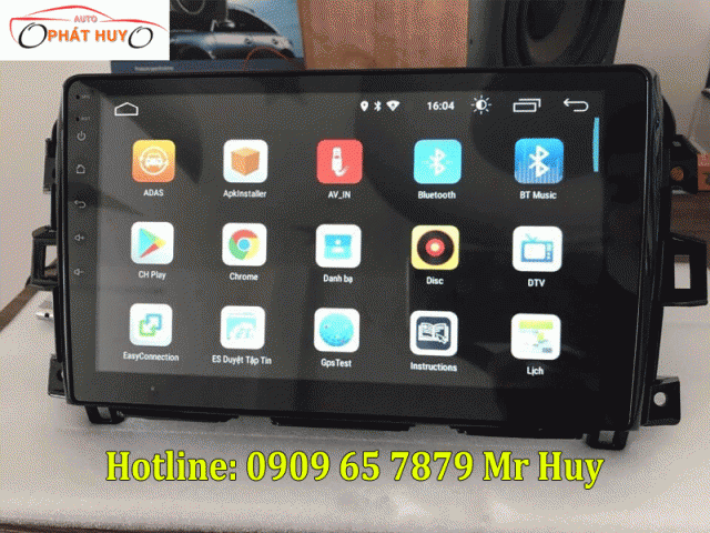 Gắn màn hình dvd android xe Honda Civic tại TPHCM