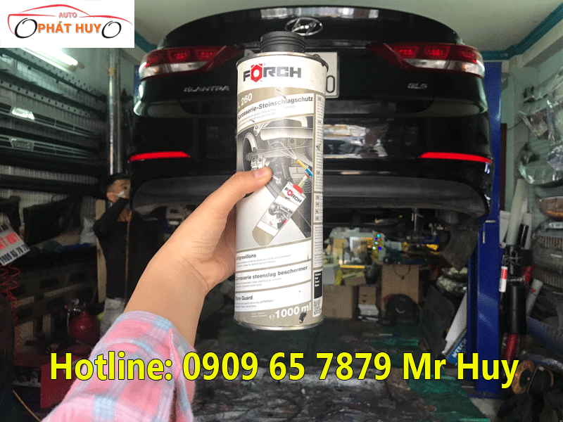 Xịt phủ gầm bảo vệ gầm xe Hyundai Elantra