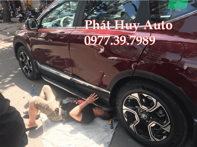 Bệ bước chân lên xuống Honda CRV 2018