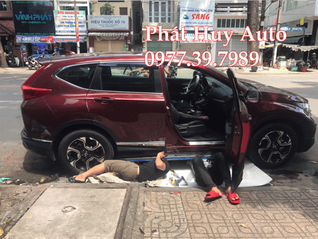 Bệ bước chân lên xuống Honda CRV 2018