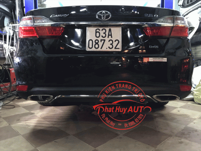 Độ pô cho xe Toyota Camry 2018 giá rẻ