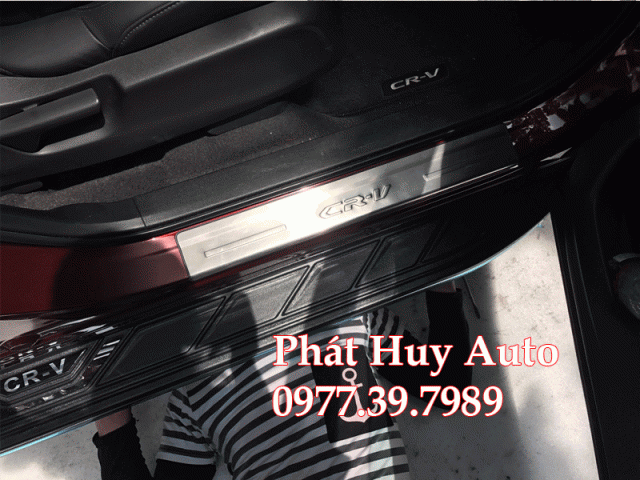 Nẹp bước chân chống trầy Honda CRV 2018 phần sơn