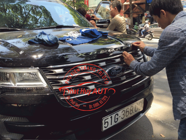 Chữ dán nắp capo xe Ford Explorer Chữ dán nắp capo xe Ford Explorer