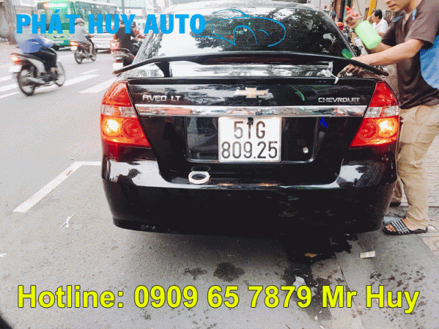 Đuôi cá giá rẻ cho xe Chevrolet Aveo Đuôi cá giá rẻ cho xe Chevrolet Aveo
