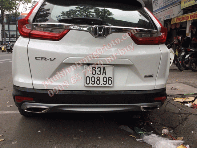 Độ pô xe Honda CRV 2018 chuyên nghiệp