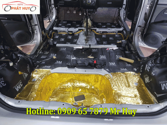 Cách âm chống ồn xe Kia Morning Cách âm chống ồn xe Kia Morning