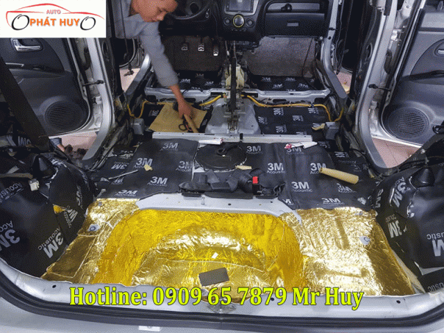 Cách âm chống ồn xe Kia Morning Cách âm chống ồn xe Kia Morning