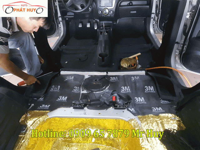 Cách âm chống ồn xe Kia Morning Cách âm chống ồn xe Kia Morning