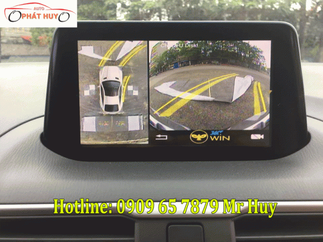 Camera 360 độ xe Mazda CX5 2019