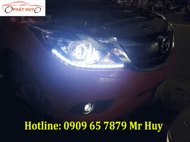 Độ đèn led,bi xenon cho xe Mazda BT50