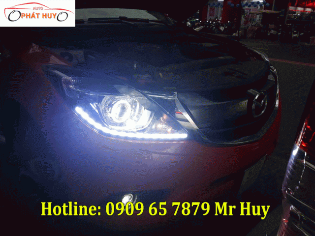 Độ đèn led,bi xenon cho xe Mazda BT50