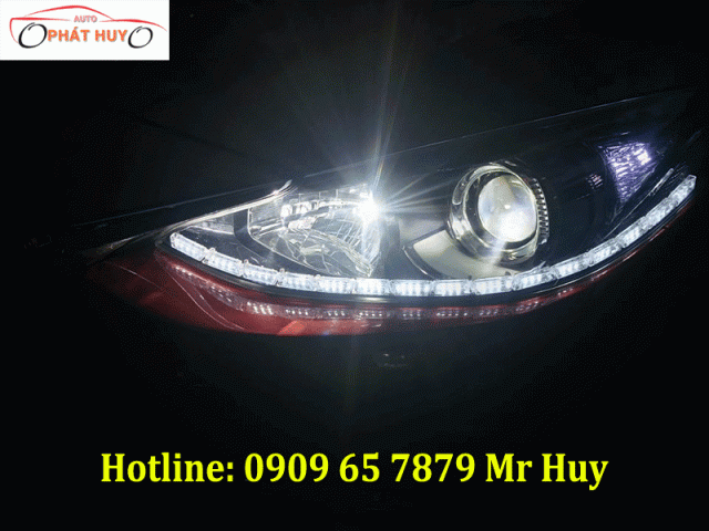 Độ đèn led chạy xi nhan xe Mazda 3