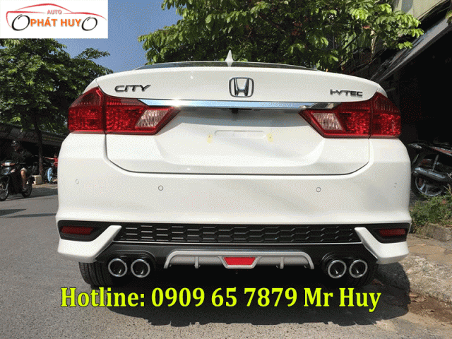 Líp chia 4 pô xe Honda City 2019